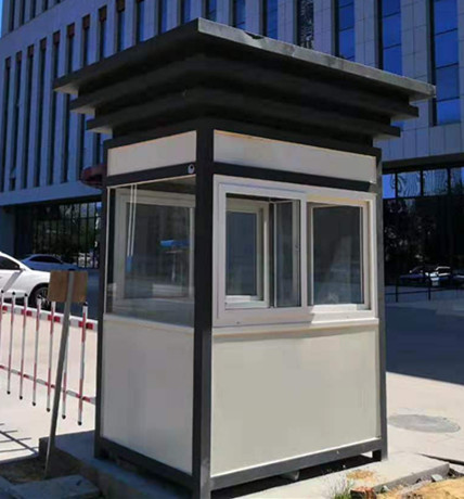 成品门卫室钢结构房屋 现代门卫空间的理想选择
